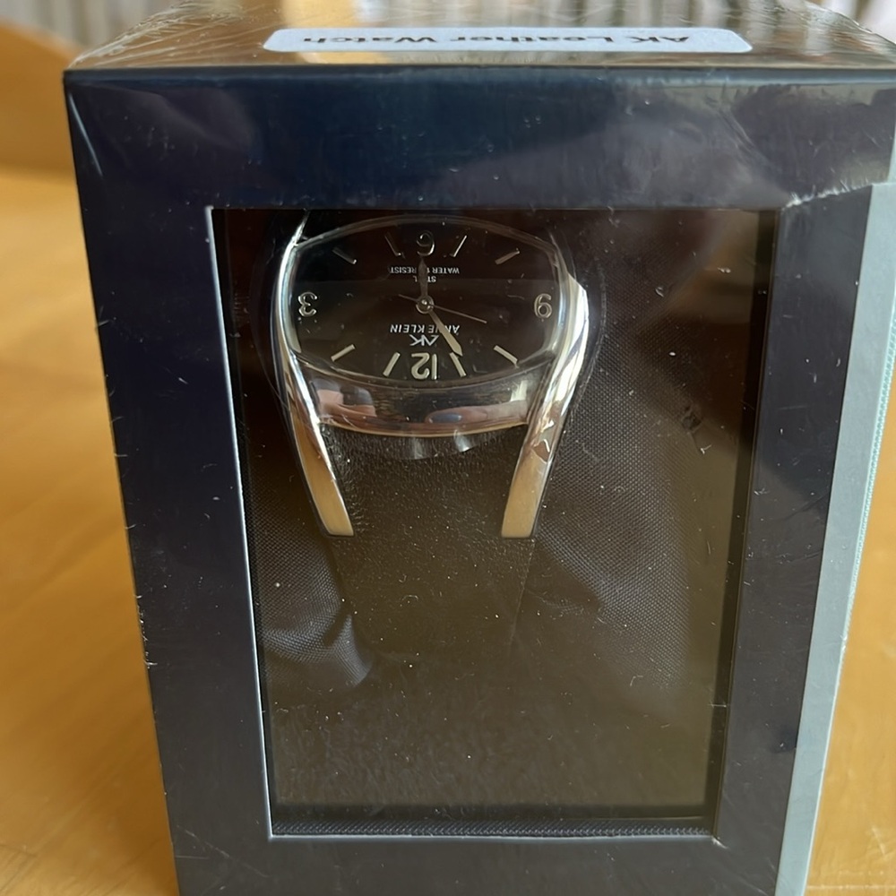 AK Anne Klein Leather Watch